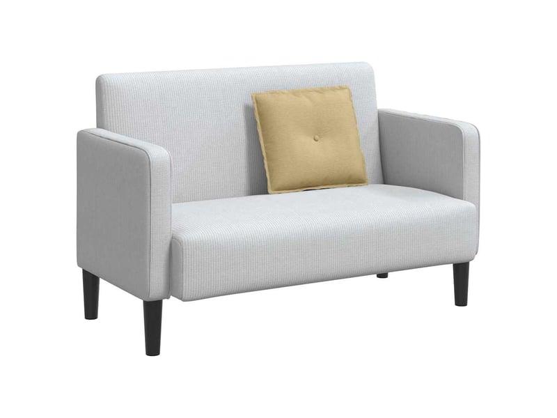 Coussin de dos, coussin de dossier vert gris 50 x 45 cm tissu en velours côtelé cf55105 - Conforama C