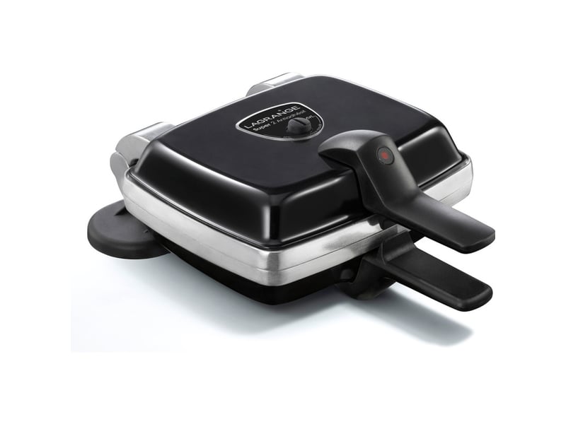  Gaufrier et croque-monsieur electrique reversible super 2 1000w plaques antiadhesives noir 7625855 - Conforama A