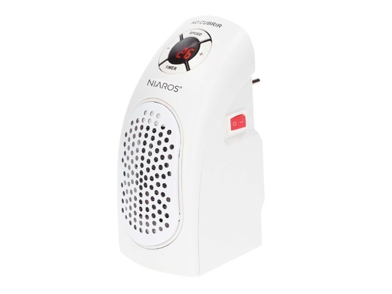  Mini chauffage sans fil 400w  - Conforama B
