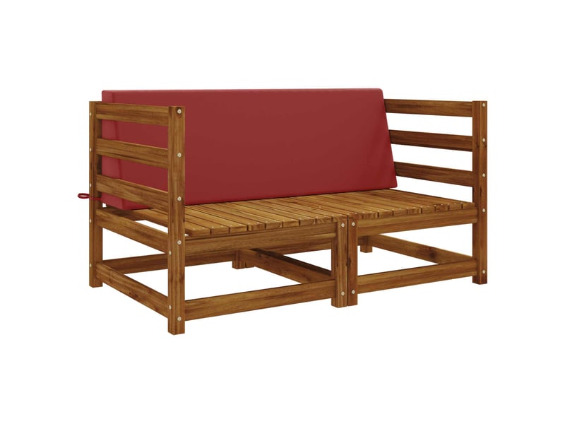  Coussin de dossier, coussin de dos soest 100 % polyester bordeaux cf55212  - Conforama C