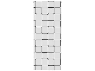 Store enrouleur de douche, store à rouleau 90x240 cm largeur du tissu 86 cm cf45061
