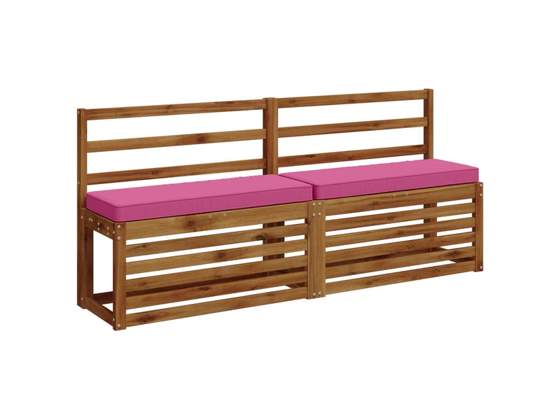 Coussin de banc, coussin d'assise, coussin pour chaisecanapé 1 pièce vught 100 % polyester rose cf52125 - Conforama C