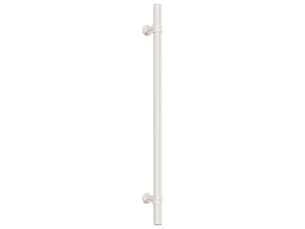 Tirateur d'armoire vidaxl, 224 mm, argenté