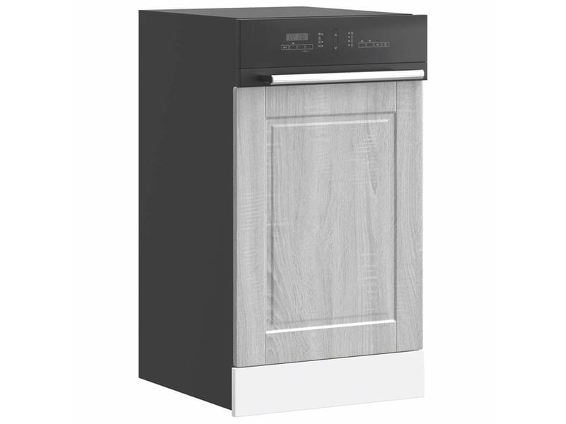  Panneau de lave-vaisselle sonoma gris 45x1,5x57cm  - Conforama B