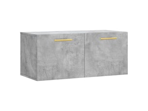Armoire     <strong></strong> <strong></strong> coloris argenté largeur 80 cm