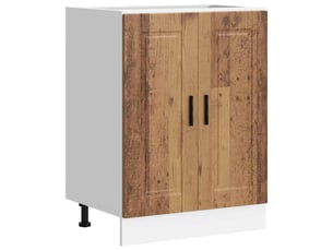 Meuble de rangement, armoire de cuisine porto vieux bois bois d'ingénierie shl8233