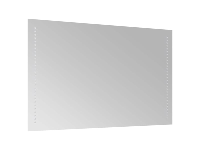  Miroir de salle de bain, miroir de toilette led transparent 80 x 50 cm verre trempé cf62614  - Conforama D