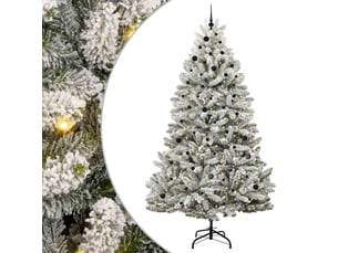 Sapin de noël, arbre de noël artificiel 270 cm 300 led blanc chaud cf61017
