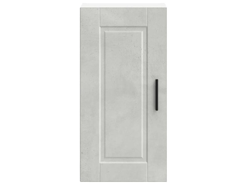  Meuble de rangement, armoire murale de cuisine porto gris béton bois d'ingénierie shl9172  - Conforama D