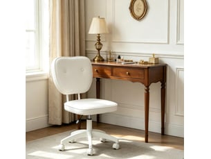 Chaise de bureau <strong>DESMIU</strong> <strong></strong> avec assise réglable en hauteur