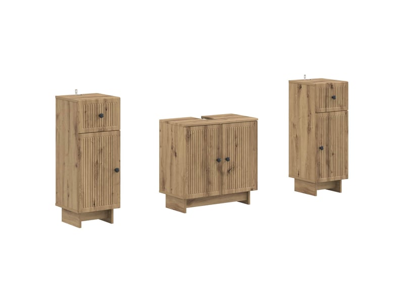 Ensemble de meuble de salle de bain 3 pièces ede cf63400 - Conforama A