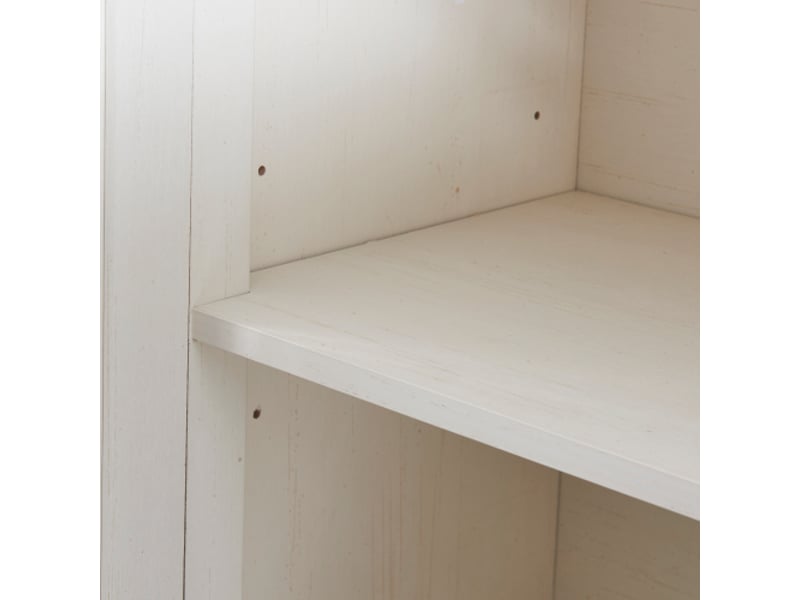  Grand buffet commode 150lx40lx86hcm avec 4 portes et 2 tiroirs, buffet pour salle à manger et salon,  blanc vintage  - Conforama R