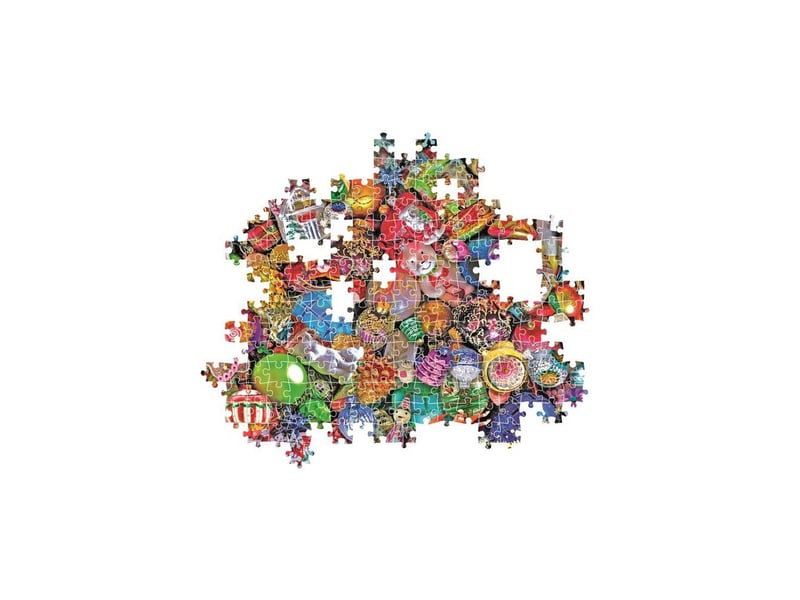  Puzzle 1000 pieces impossible jolly christmas 70 x 50 cm CLE8005125371303 - Conforama D