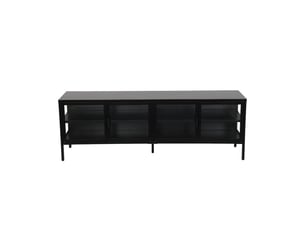 Meuble tv coloris noir 160 cm <strong></strong>  <strong></strong>