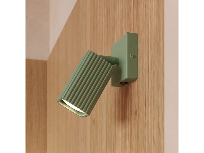  Plafonnier rayo 3p sauge aluminium moderne 18x20x20cm SL.3306 - Conforama D