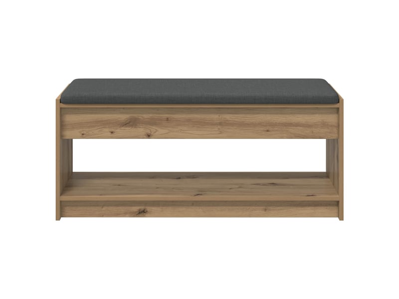  Banc d'entrée, banc interieur chêne artisanal 103x38x45 cm  - Conforama E