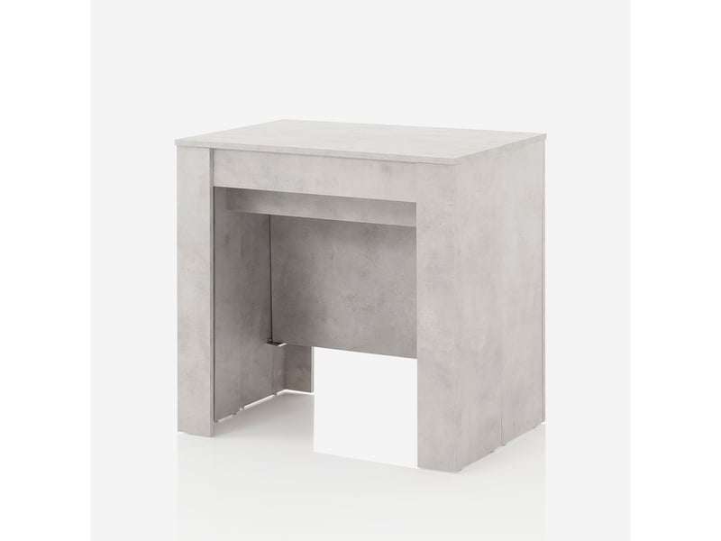  Console d'entrée extensible gain de place 54252x79 glam - gris  - Conforama A