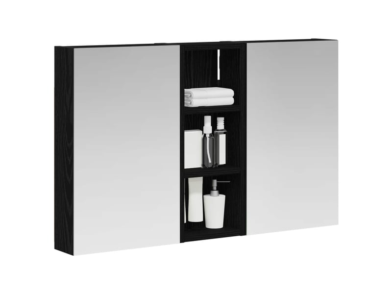  Ensemble de meubles de salle de bain 3 pcs 80x10.5x50 cm shl4402  - Conforama C