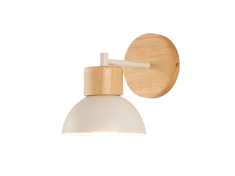  Applique murale industrielles moderne lampe murale interieur blanc e27 15x19cm 7914674578 - Conforama A