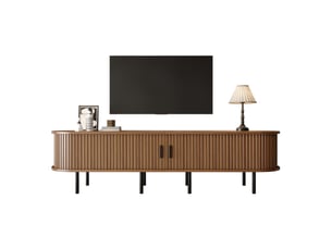 Meuble tv coloris naturel 170 cm <strong></strong> <strong>Bubbly</strong>