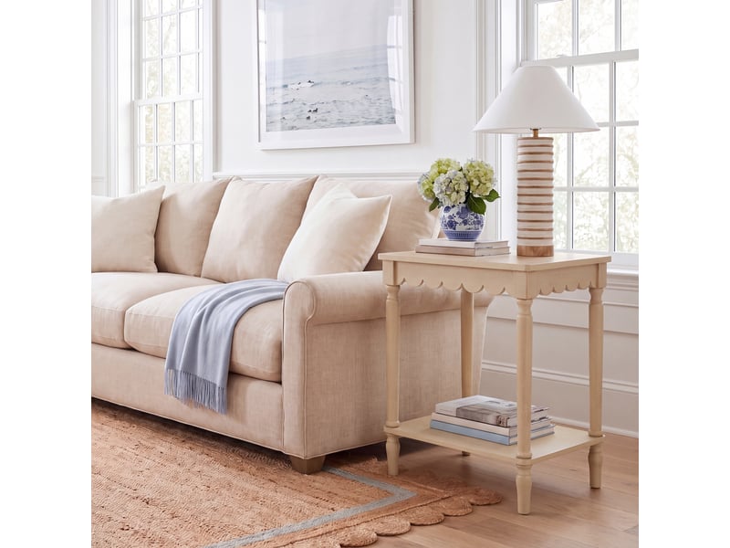  Table d'appoint en bois naturel  - Conforama B