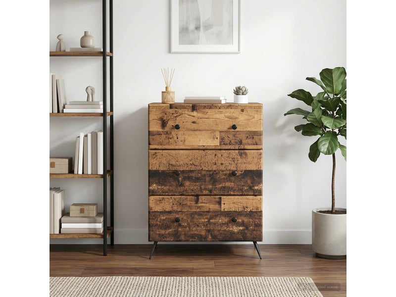  Armoire de rangement bureau, armoire à tiroirs 66 x 34,5 x 90 cm bois d'ingénierie shl3201  - Conforama B