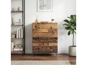 Armoire de rangement bureau, armoire à tiroirs 66 x 34,5 x 90 cm bois d'ingénierie shl3201