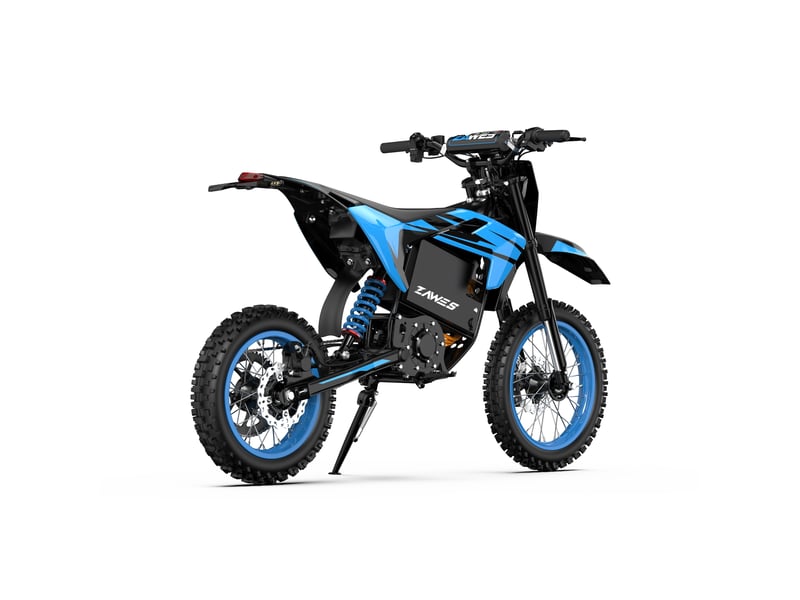 Zawes s3 moto électrique tout-terrain 5000w, 70 kmh, batterie 60v 23.4ah, moteur central  - Conforama E