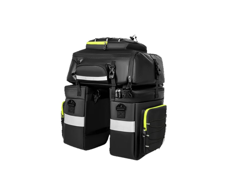  Sacoche de vélo arrière 3 en 1 – 53l, sac porte-bagages  - Conforama A