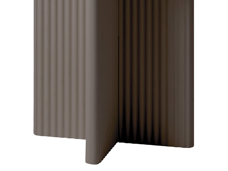 Table d'appoint ronde 50x55 cm gris foncé - asko - Conforama C