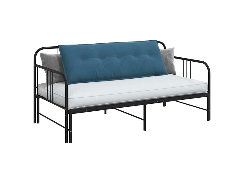  Coussin de dos, coussin de dossier bleu 140 x 50 cm tissu en velours côtelé cf54512  - Conforama C