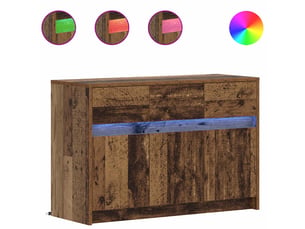 Meuble tv coloris marron 91 cm <strong></strong> <strong></strong>