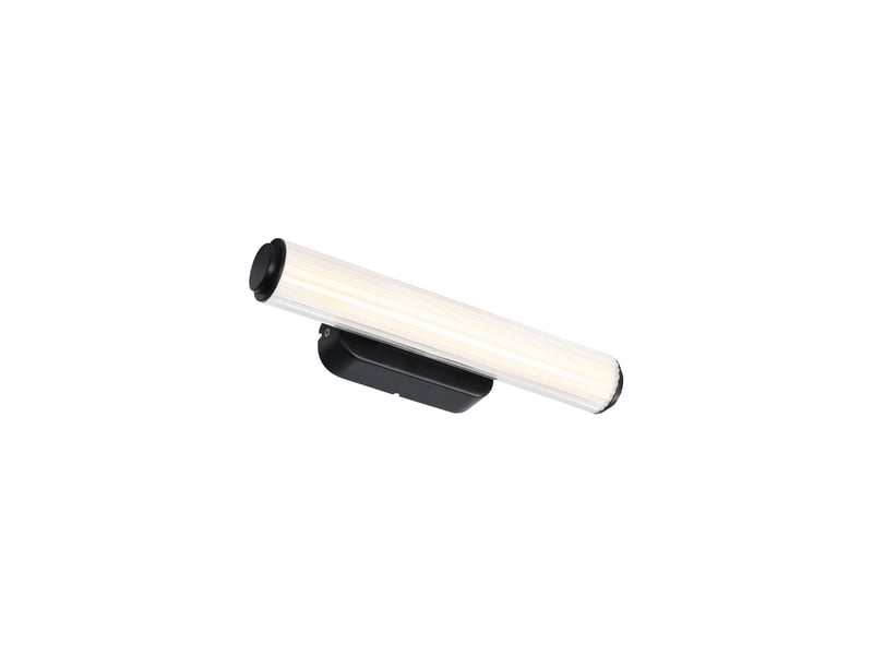  Applique murale intérieur, salle de bain led intégrée, virelle 32 en plastique noir, ip44, nordlux 2610221003 - Conforama C