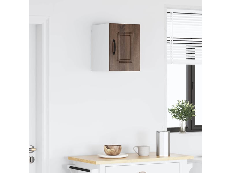  Meuble mural de cuisine | armoire de cuisine chêne brun 30x31x40cm  - Conforama D
