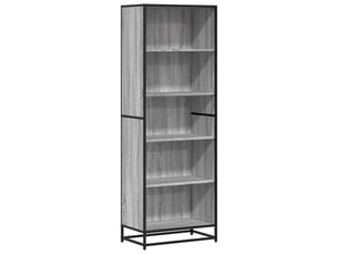 Bibliotheque coloris  gris  <strong></strong> <strong></strong> - 60 cm x 170.5 cm