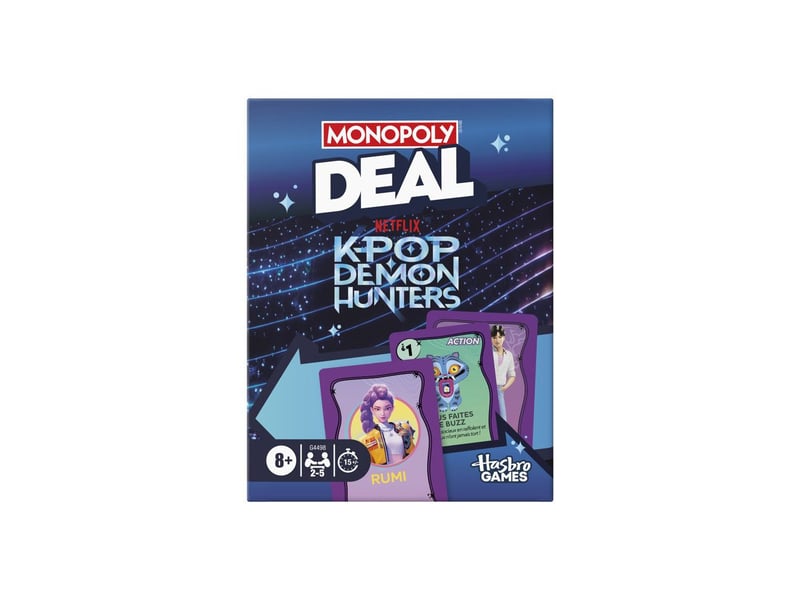  Jeu de cartes monoply deal kpop demon hunters 2 a 5 joueurs des 8 ans 15 min HASG4498EDF - Conforama A