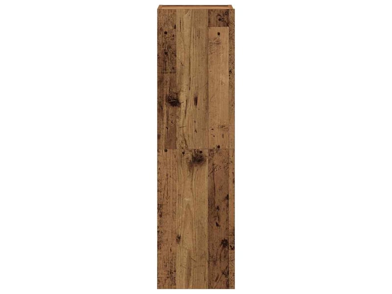  Meubles tv - banc tv - meuble de rangement muraux 4 pcs vieux bois bois d'ingénierie  - Conforama E