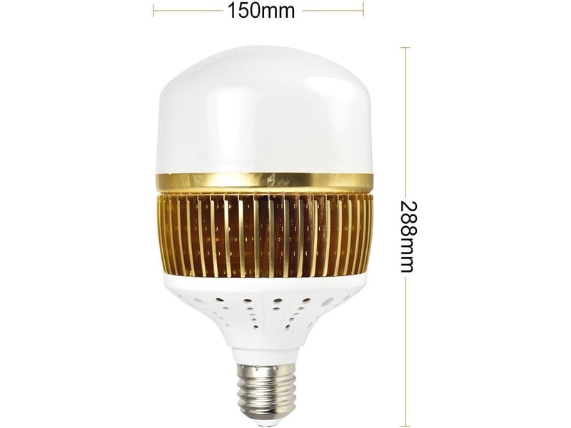  Ampoule e40 150w 18000lm 6000k atelier garage  - Conforama C