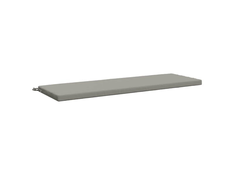  Lot de 2 coussins de banc, coussins d'assise soest 100 % polyester gris cf57258  - Conforama D