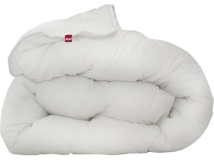 Couette très chaude 200 x 200 cm polyester blanc