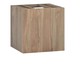 Armoire murale de salle de bain 46x25,5x40 cm bois teck massif