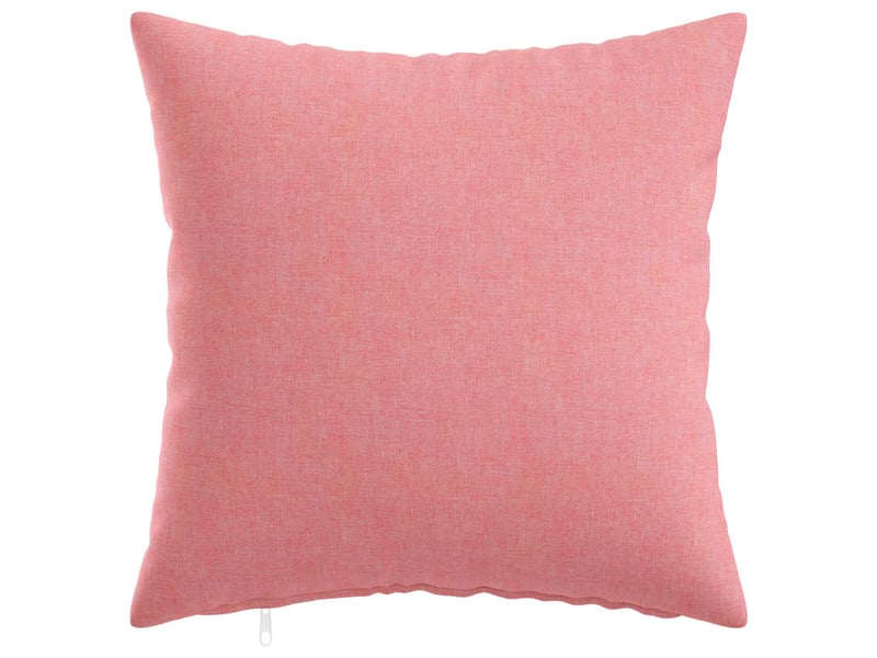  Lot de 6 housses de coussin heerlen rose 45 x 45 cm tissu cf49710  - Conforama A