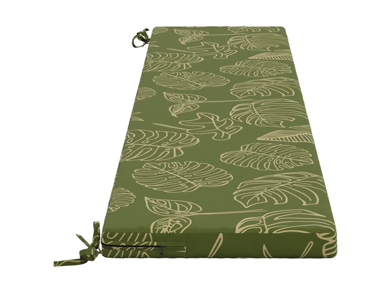 Coussin de banc, coussin d'assise, coussin de canapé soest 100 % polyester modèle feuille cf53313 - Conforama D