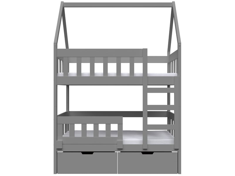  Selsey vistena - lit enfant - 75x180 cm - gris Vistena - Conforama C