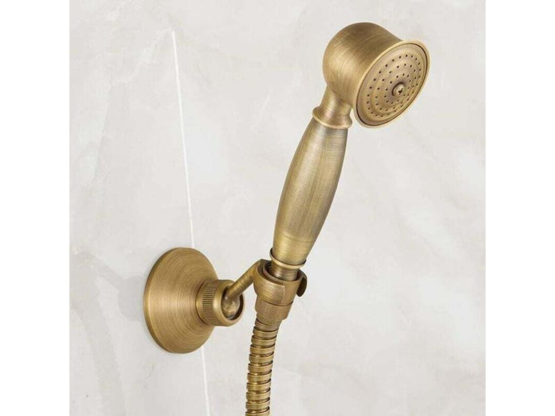  Douchette de douche，ensemble de douche,laiton antique ensemble de douche système de douche  - Conforama B
