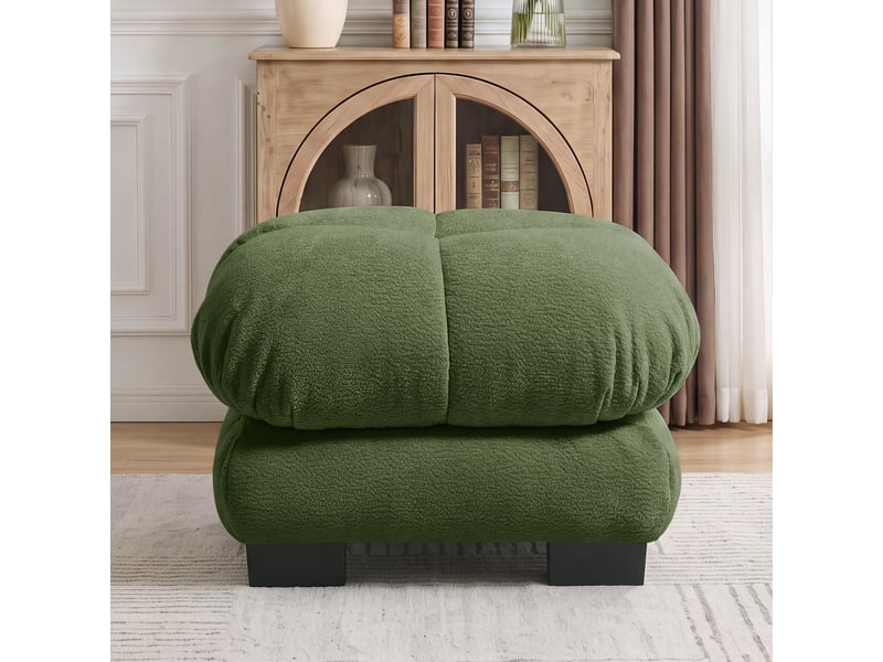  Tissu chenille ottoman-vert SF20260312008 - Conforama C