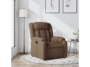 Fauteuil fixe <strong></strong> <strong></strong> Tissu marron