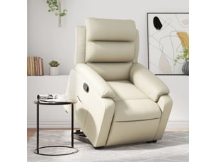 Fauteuil fixe  <strong></strong> Tissu beige