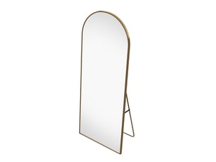 Miroir  habilleuse coloris doré <strong></strong>  <strong></strong> - 177 cm x 77 cm