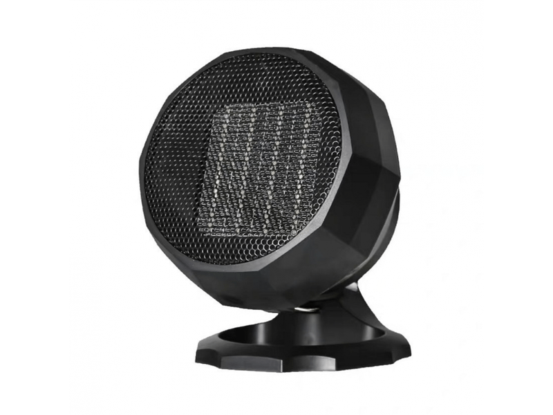  Chauffage d'appoint noir 1800 w, chauffage en céramique ptc, chauffage électrique, thermostat intelligent, chauffage de salle de bain - réf. Szpb658692jjzj  - Conforama A
